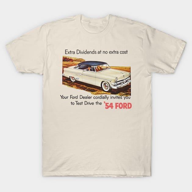 1954 FORD - advert T-Shirt by Throwback Motors